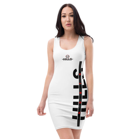 HILLS NORTH FULL NORTH WHITE PARTY DRESS