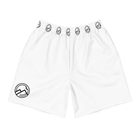 HILLS NORTH BLACK LOGO MEN'S ATHLETIC SHORTS