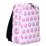 HILLS NORTH PINK LOGO BACKPACK