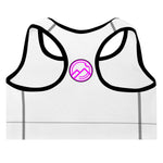 HILLS NORTH PINK PADDED PADDED SPORTS BRA