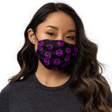 HILLS NORTH BLACK/PINK PREMIUM FACE MASK