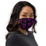 HILLS NORTH BLACK/PINK PREMIUM FACE MASK