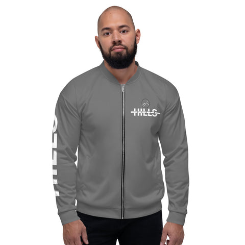 HILLS NORTH CHARCOAL THROUGH THE NORTH LIGHTWEIGHT BOMBER