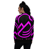 HILLS NORTH LOGO PINK LIGHTWEIGHT BOMBER