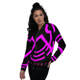 HILLS NORTH LOGO PINK LIGHTWEIGHT BOMBER