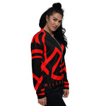 HILLS NORTH LOGO RED HILLS LIGHTWEIGHT BOMBER