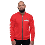 HILLS NORTH RED LIGHTWEIGHT BOMBER