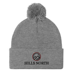 HILLS NORTH LOGO POM-POM BEANIE