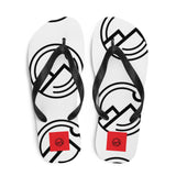 HILLS NORTH BLACK LOGO FLIP- FLOPS