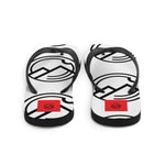 HILLS NORTH BLACK LOGO FLIP- FLOPS