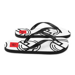 HILLS NORTH BLACK LOGO FLIP- FLOPS