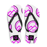 HILLS NORTH LOGO PINK FLIP-FLOPS