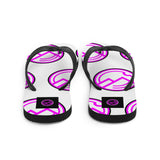 HILLS NORTH LOGO PINK FLIP-FLOPS